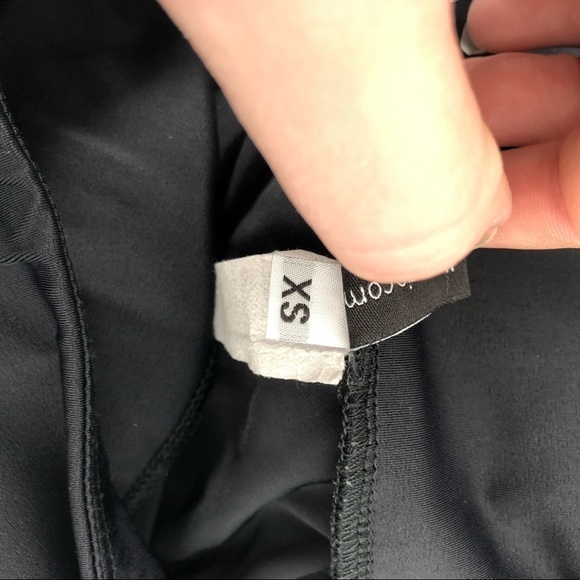 ONZIE Crop Leggings Black Side Mesh Sheer XS Athletic Pants Women - Picture 6 of 7